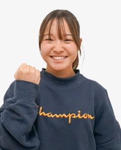 三重県 鈴鹿高等学校出身 スポーツトレーナーコース 松永さん画像