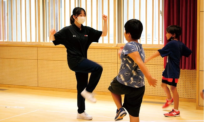 ダンス制作・普及プロジェクトの様子