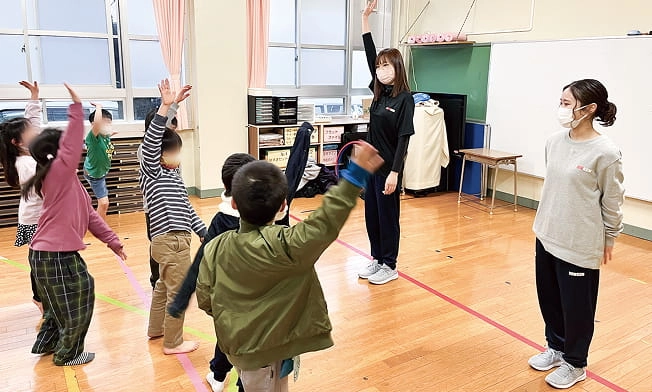 名古屋市トワイライトスクール運動教室の様子