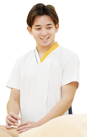 鍼灸師の学科の学生