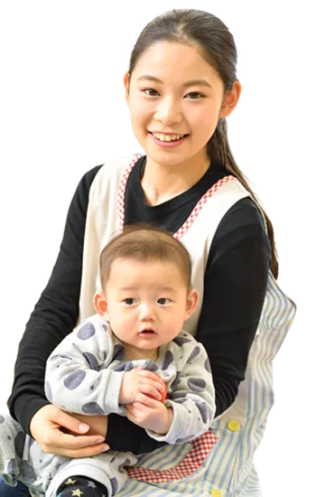 保育･幼稚園教諭の学科の学生