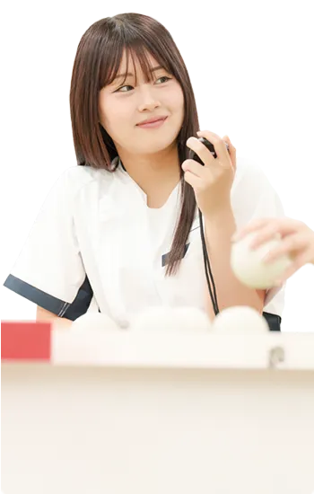 作業療法士の学科の学生