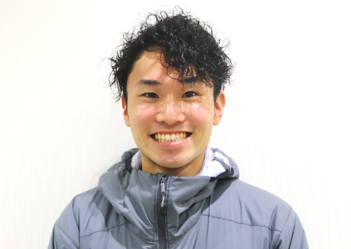 スポーツ科学科 前田くん