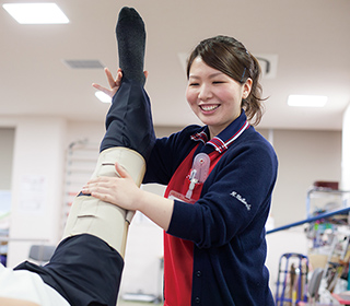 スポーツ×理学療法士