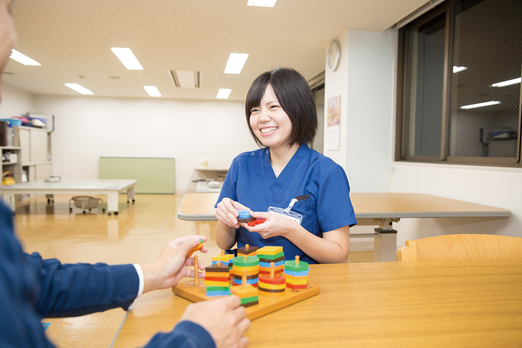 女性も男性も活躍できる！ 作業療法士