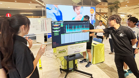 名古屋経済大学ラグビー部  トレーナー実習