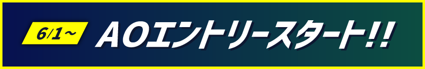 AOエントリースタート