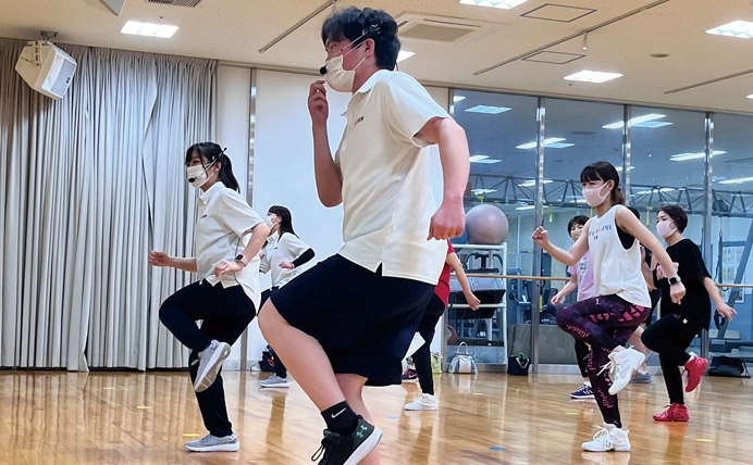 フィットネスクラブ ティップス ダンスイベントレッスン実習